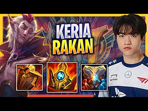 LEARN HOW TO PLAY RAKAN SUPPORT LIKE A PRO! | T1 Keria Plays Rakan Support vs Janna!  Season 2023