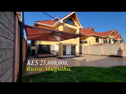 4 Bedroom Maisonette For Sale in Mugutha, Ruiru video image