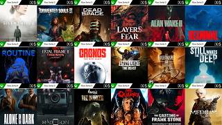 Top 20 Best HORROR Games for XBOX SERIES X/S