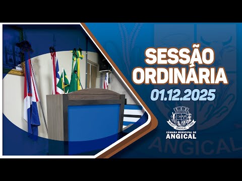 SESSÃO ORDINÁRIA 01.12.25