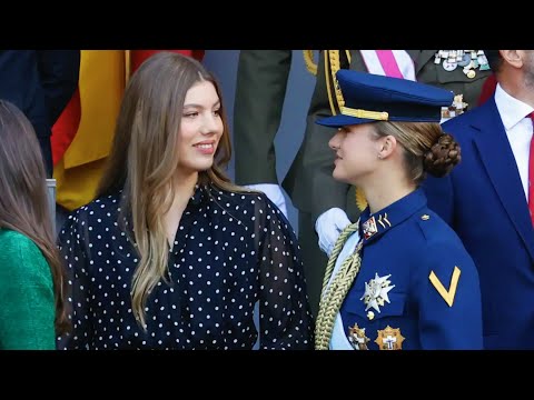Princess Leonor and Infanta Sofía Steal the Show at Spain’s National Day Parade