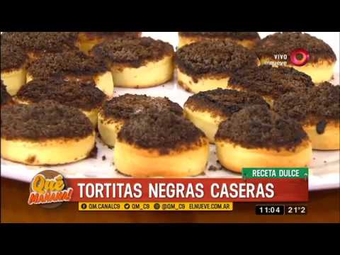 Receta dulce: tortitas negras caseras