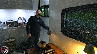 When Nature Attacks - Storm Camping in an Off-grid Cabin with 8" of Rain