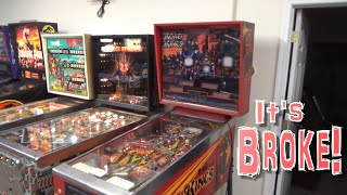 One Simple Mistake, FRIED This Williams ROAD KINGS Pinball Machine!  Why Would They Do This???