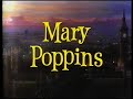 Original VHS Opening Mary Poppins 1990 Reissue UK Retail Tape