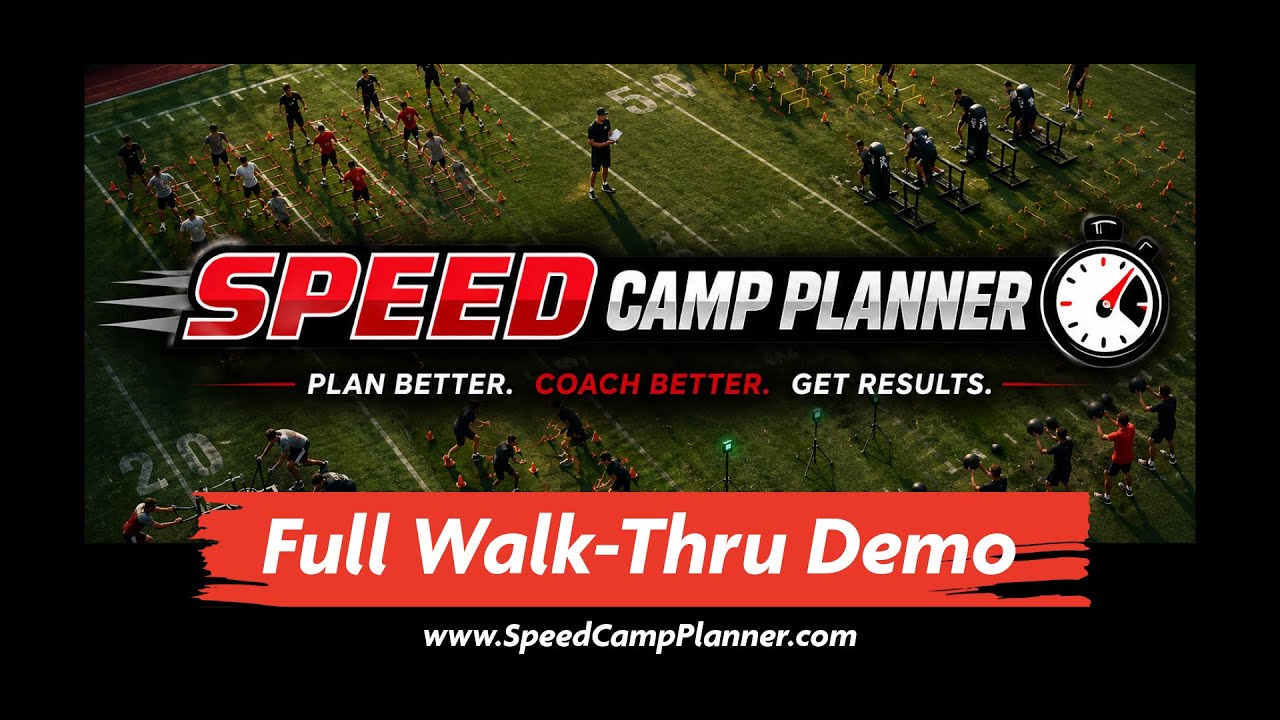 Speed Camp Planner Demo Video