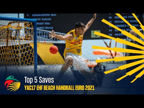 Top 5 Saves | YAC17 EHF Beach Handball EURO 2021