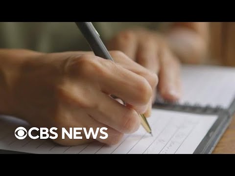 A arte perdida de escrever em letra cursiva