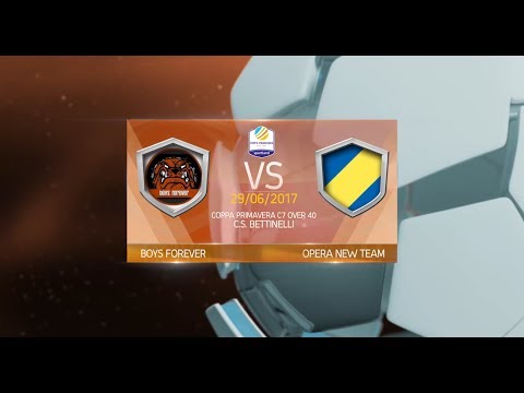 COPPA PRIMAVERA C7 OVER 40 - Boys Forever vs Opera New Team