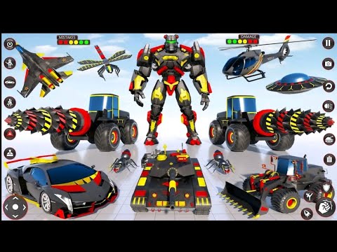 Tank Robot Transforming Game 3d