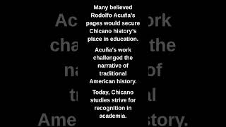 Many believed Rodolfo Acuña's pages would secure Chicano history's place in education.