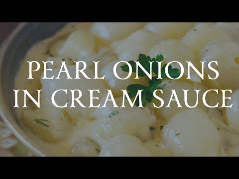 Pearl Onions in Cream Sauce