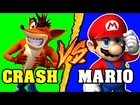 Crash Bandicoot VS Super Mario - Battaglia Rap Epica - Manuel Aski