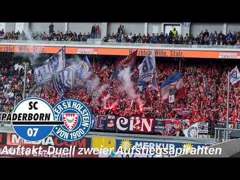 SC Paderborn 07 - Holstein Kiel | Fanmarsch, Pyro, Traumtor und last second Siegtor für den SCP