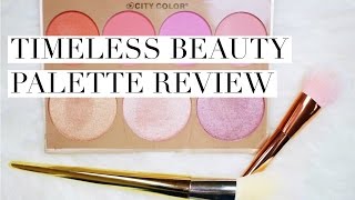 Timeless Beauty Palette Review | New Products Spring 2016