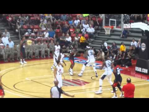 Derrick Rose Dunk-USA Team Las Vegas