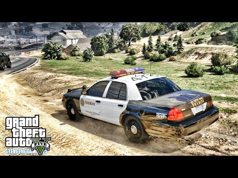 GTA 5 MODS LSPDFR 0.4.1 - LASD PATROL!!! (GTA 5 REAL LIFE PC MOD)