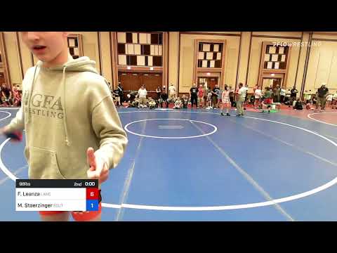 98 Lbs Rr Rnd 1 - Frank Leanza, Lancaster Alliance Wrestling Club (LAW) Vs Matthew Stoerzinger, So
