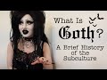 What Is Goth A Brief History Of The Subculture Mamie Hades