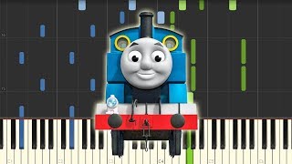 Download lagu Thomas the Tank Engine - Theme Song [Piano Tutorial] (Synthesia) mp3