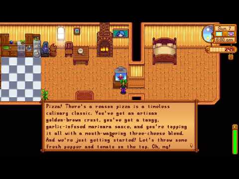 How to learn Pizza Cooking recipe - Stardew Valley