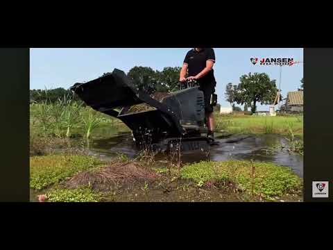 Jansen 500kg self loading tracked dumper. - Image 2