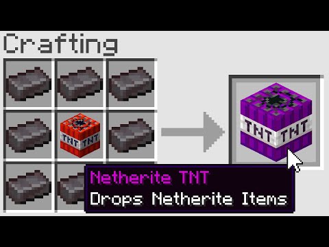 Minecraft, But There Are Custom TNT...