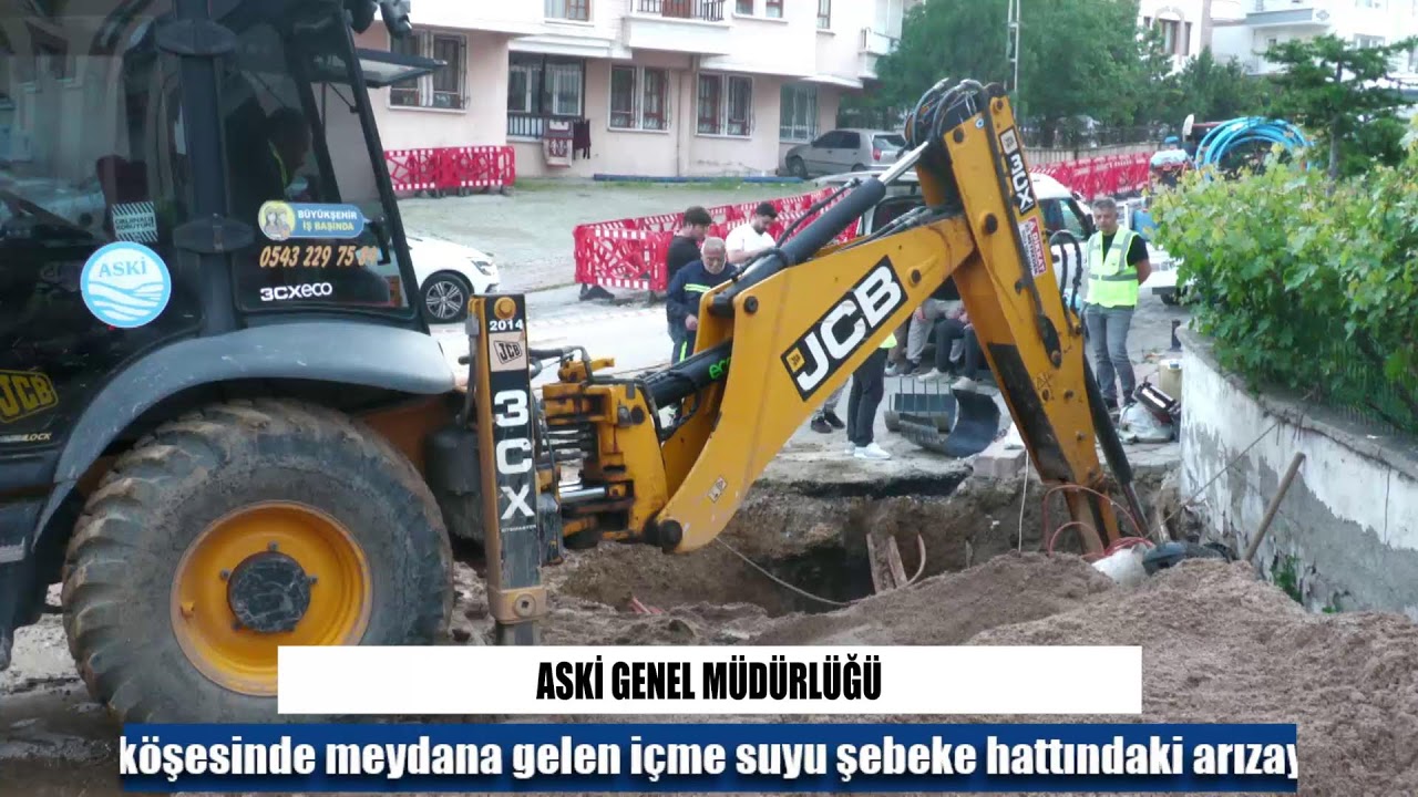 ASKİ-Esertepe Mahallesi 281 ile 282 Sokak Köşesinde Meydana Arızaya Ekiplerimiz Müdahale Ediyor