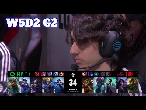 FLY vs 100 | Week 5 Day 2 S14 LCS Spring 2024 | FlyQuest vs 100 Thieves W5D2 Full Game
