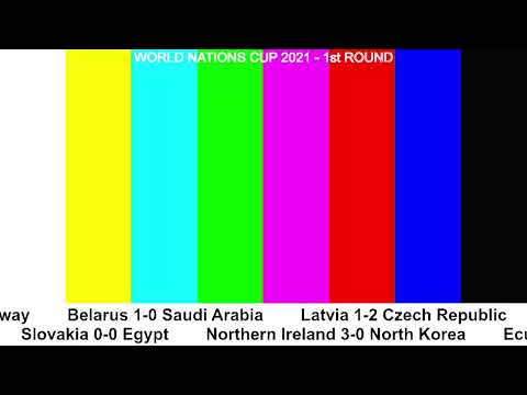 WORLD NATIONAS CUP 2021 - 1st Round - 2nd leg