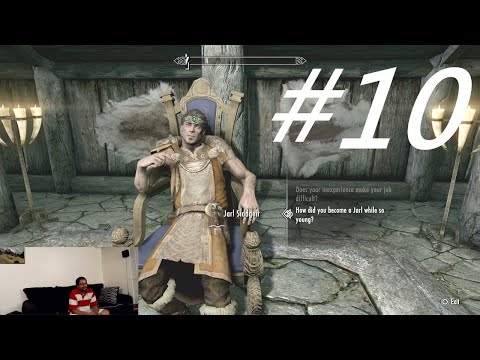 Lets Play Skyrim Part 10: Falkreath Hold Exploration Walkthrough
