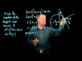 AS Core Maths 1 12 Tangent And Normal To A Circle