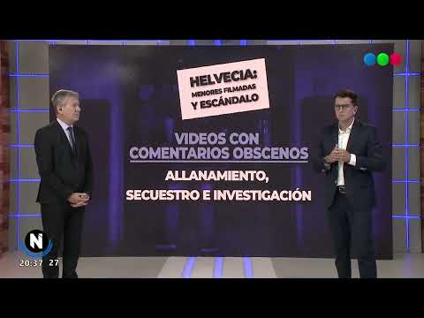 Helvecia: menores filmadas y escándalo