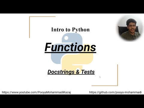 Intro To Python Functions Docstrings Tests