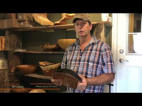 Ebonized Cherry Bowl   matthewsstudio ca