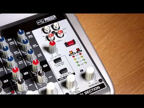 Behringer XENYX Q802 mixer//review