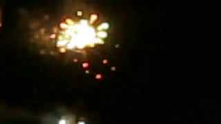 preview picture of video '13 juillet 2014 feux d'artifice de la Rochette Savoie'
