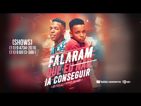 Mc Fefe ZN Mc Wesley Boladao - Falaram que eu nao ia conseguir (Videoclipe Oficial)  DJ KORINGA MPC