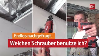 Magazinschrauber für Trockenbau lohnt das?