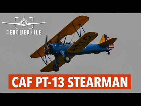 CAF Boeing PT-13 Stearman Biplane Ride Flights-AirPower History Tour-Tri-Cities Airport - 26-27May23