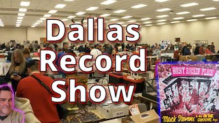 Dallas Record Show. Buying and selling vinyl records