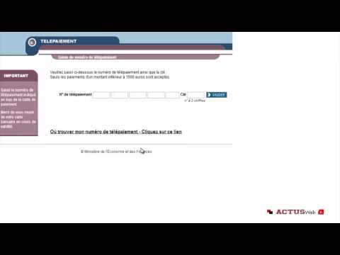 comment regler un pv sur internet