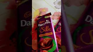 Cadbury dairy milk silk #silk #dairymilk #cadbury #almond #shorts #youtubeshorts #amazon