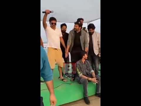 Megastar Chiranjeevi enjoying at Machilipatnam Beach with his friends || Btv Telugu