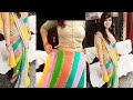 How To Draping A Saree Perfectly For Beginners How To Wear Saree Quickly Nd Easily Poojarishi