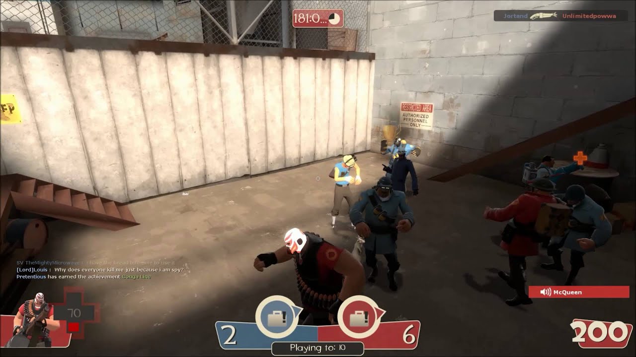 Team Fortress 2: Conga Dancing