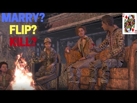 ALL DECISIONS Marry,Flip or Kill Walking Dead The Final Season Ep 2