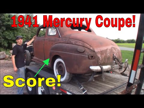Thumbnail for Barn Find Rescue: 1941 Mercury Coupe! by Coupe, video, WiLL, Car, Truck, vide