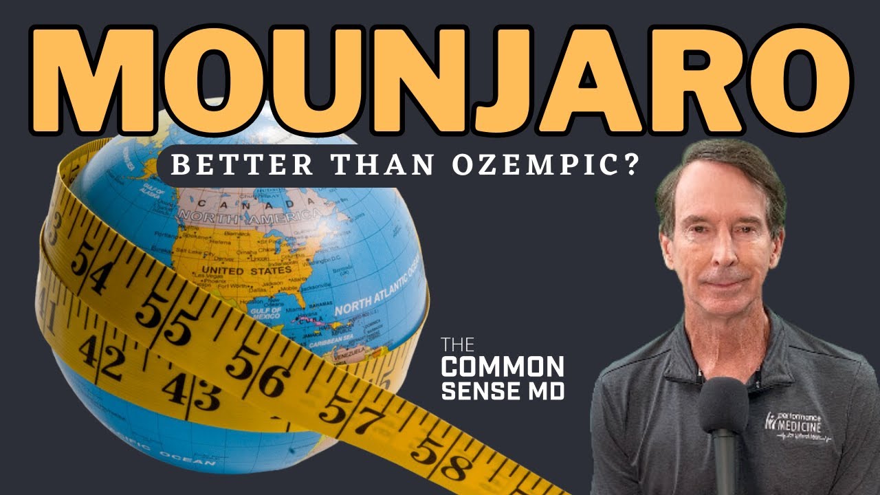MOUNJARO BETTER THAN OZEMPIC? I The Common Sense MD I Dr. Tom Rogers