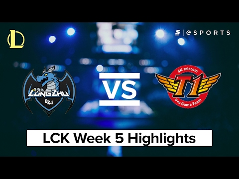 HIGHLIGHTS: Longzhu vs. SK Telecom T1 (2017 LCK Spring)